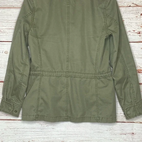 Madewell Passage Jacket in Army Green Sz S